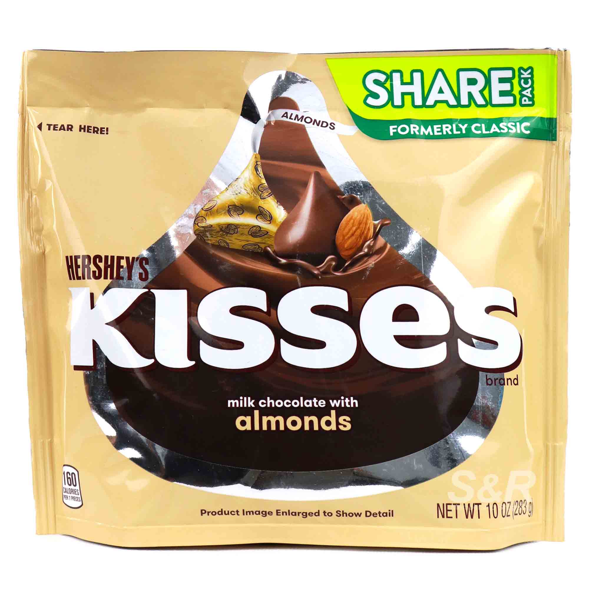 Hershey's Kisses with Almonds 283g Hershey's Kisses with Almonds 283g
